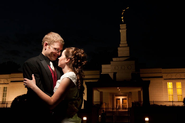 St Paul LDS Temple Wedding