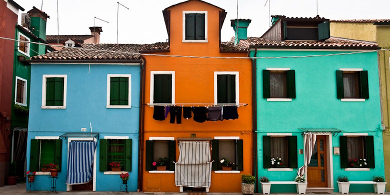 Venice Burano Italy Photography